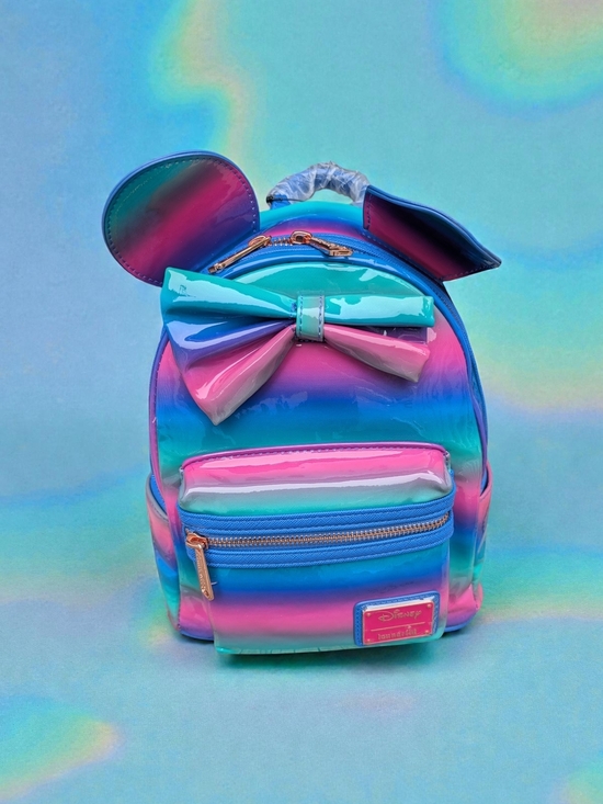 Disney Loungefly Rainbow Ombre Mini Backpack (NWT) main image 4